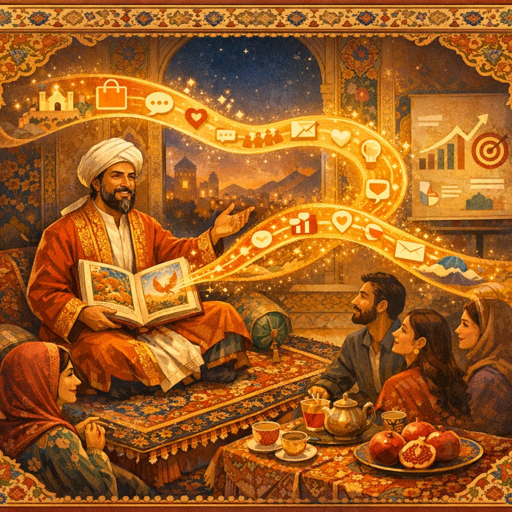 داستان‌سرایی برند چیست؟ چگونه با Brand Storytelling اعتماد بسازیم و بفروشیم؟