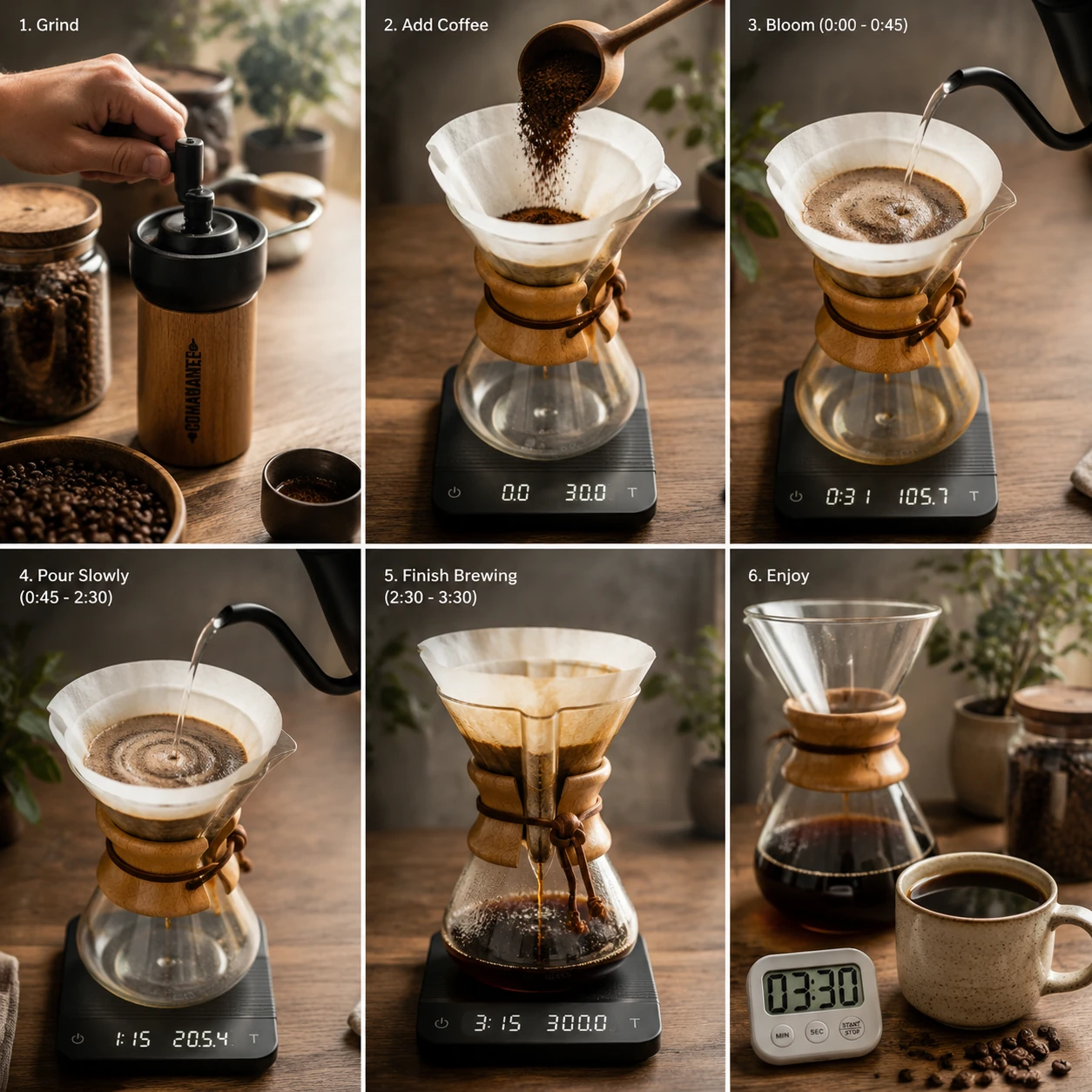 راهنمای کامل دم‌کردن با کمکس